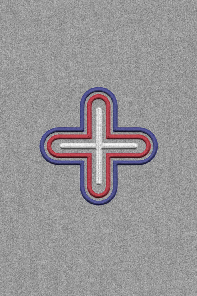 Plus - Color Embroidery - Woman Hoodie