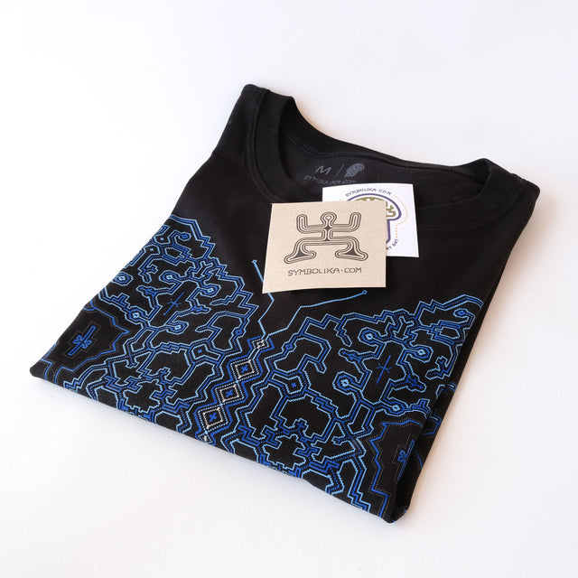 Men T-Shirt Shipibo Butterfly