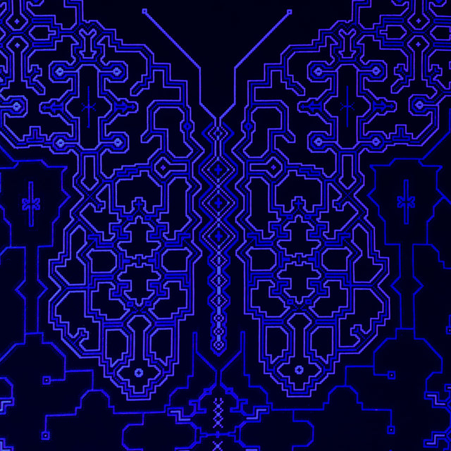 Men T-Shirt Shipibo Butterfly