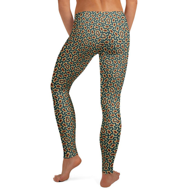 Leggings con estampado geométrico – Arpía Mexicana