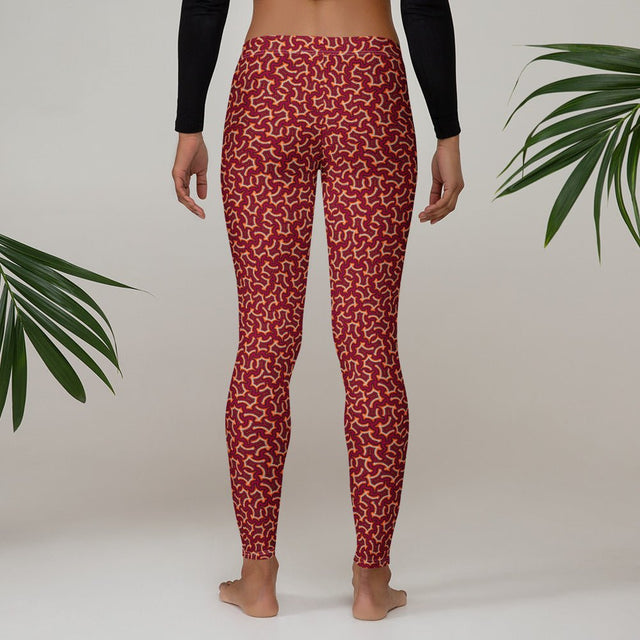 Leggings Geometric Pattern – Itzam Reds