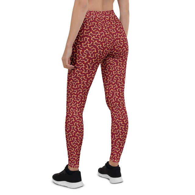 Leggings Geometric Pattern – Itzam Reds