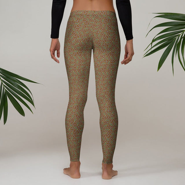 Leggings Geometric Pattern – Xolo Salmon