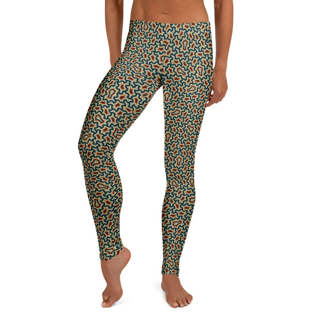 Leggings con estampado geométrico – Arpía Mexicana