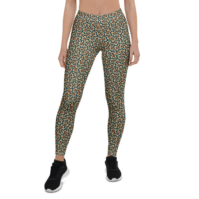 Leggings Geometric Pattern – Itzam Mexicana