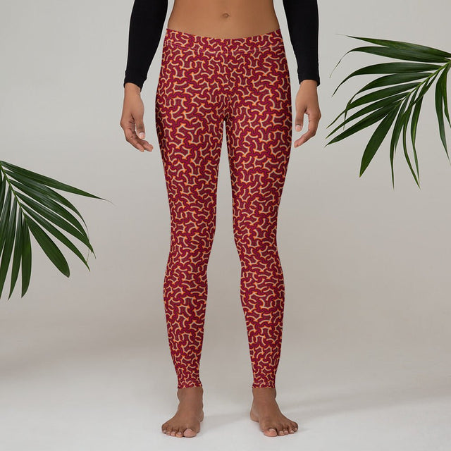 Leggings Geometric Pattern – Itzam Reds