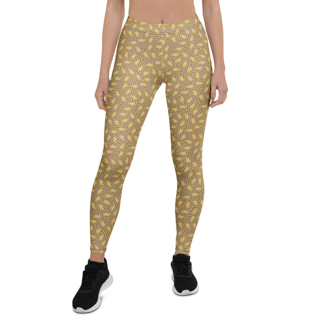 Leggings Geometric Pattern – Xolo Lemon Lime