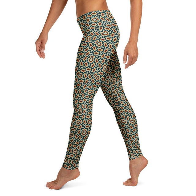 Leggings con estampado geométrico – Arpía Mexicana