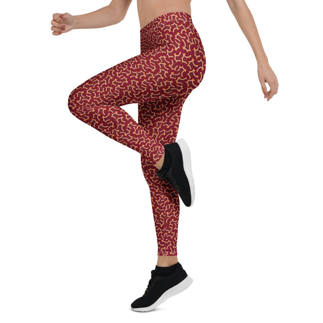 Leggings Geometric Pattern – Itzam Reds