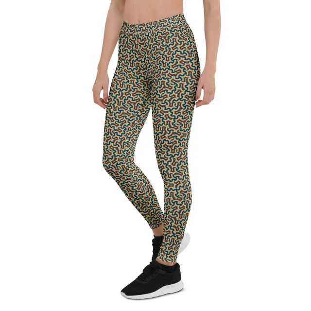 Leggings Geometric Pattern – Itzam Mexicana