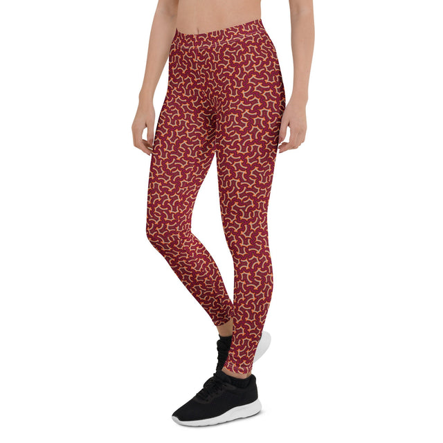 Leggings Geometric Pattern – Itzam Reds