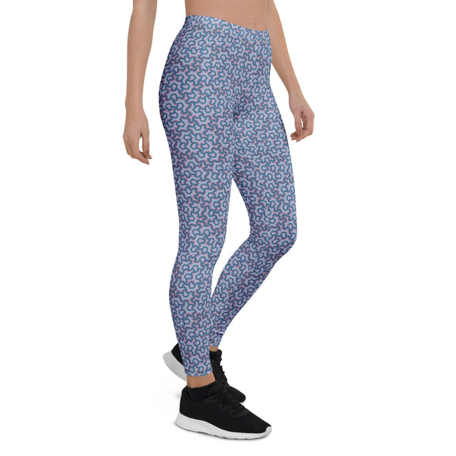 Leggings Geometric Pattern – Scales Lavender
