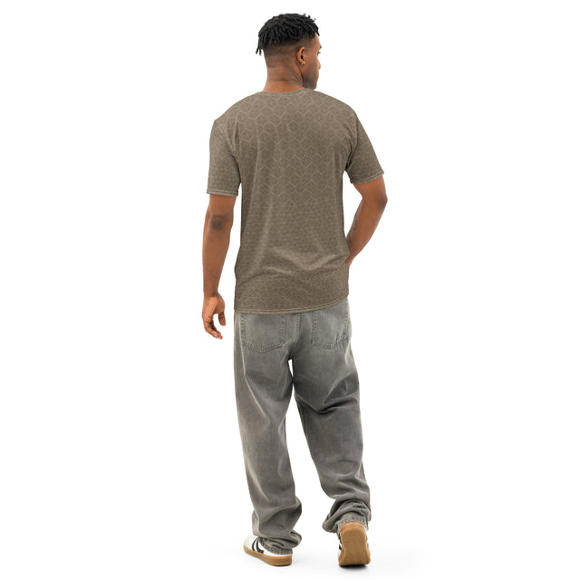 Camiseta de mariposa shipibo - Diseño artístico con patrón ceremonial