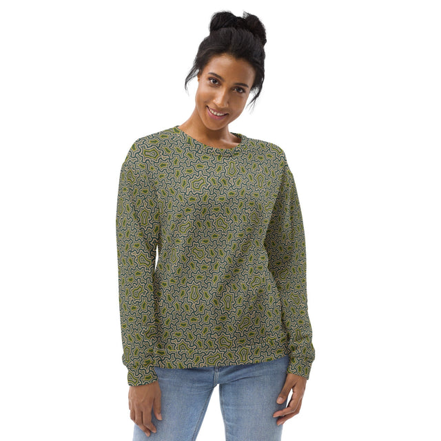 Unisex Sweatshirt All-Over Print – Mint