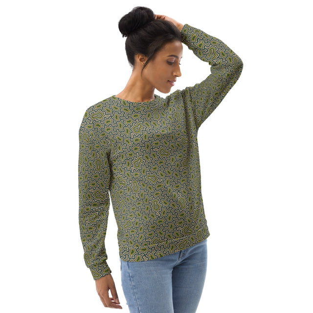 Unisex Sweatshirt All-Over Print – Mint