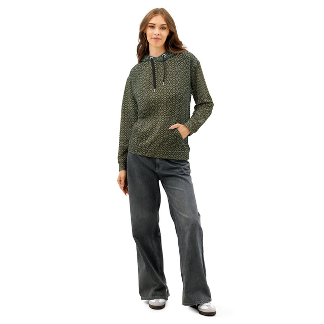 Shipibo Classic smoked olive Hoodie