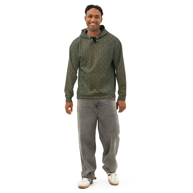 Shipibo Classic smoked olive Hoodie