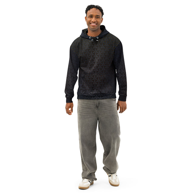 Molekula Rainbow Black Hoodie