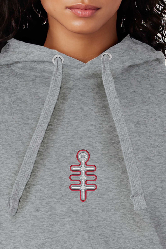 DMT Symbol - Color Embroidery - Men Hoodie