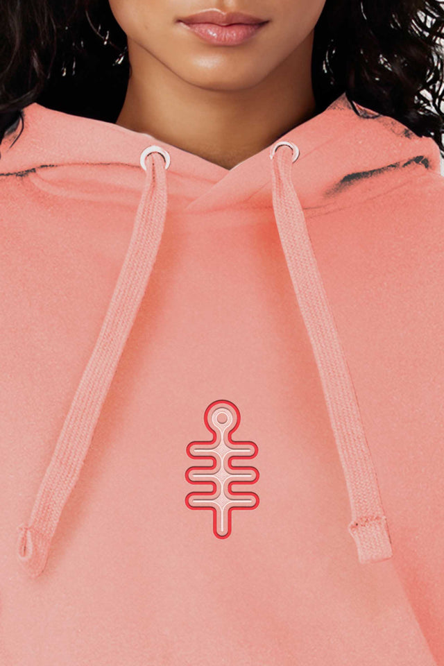 DMT Symbol - Color Embroidery - Men Hoodie