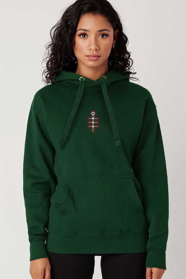 DMT Symbol - Color Embroidery - Men Hoodie