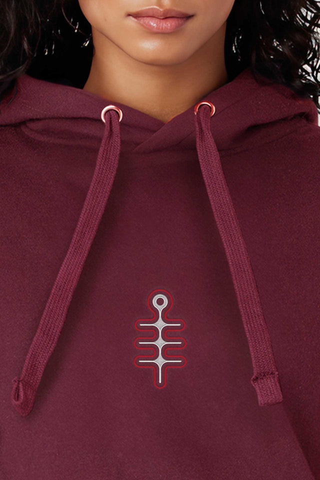 DMT Symbol - Color Embroidery - Men Hoodie