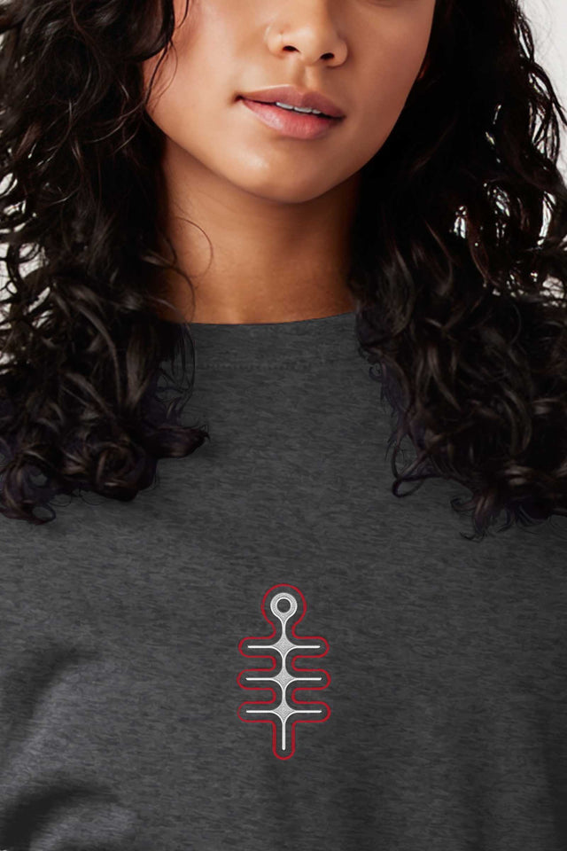 DMT Symbol - Colorfull Embroidery Women Sweatshirt