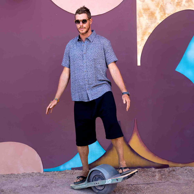 PENROSE Half Sleeve Button Up Shirt