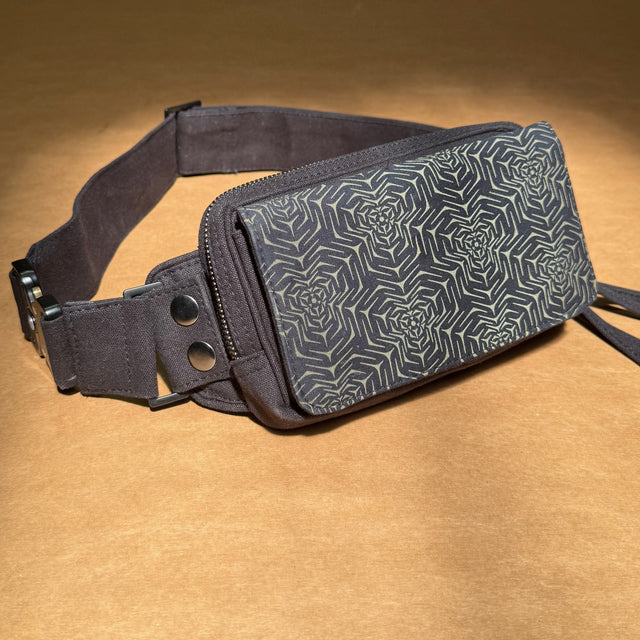 Molekula Gradient Waist Bag - Black