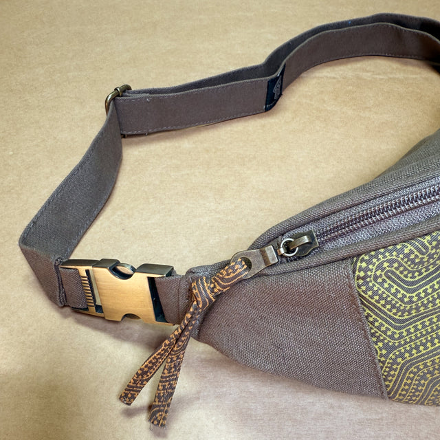 Morcels gradient fanny pack - Moka