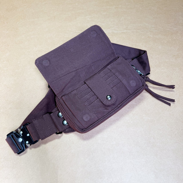 Shipibo Classic Gradient - Waist Bag _ brown
