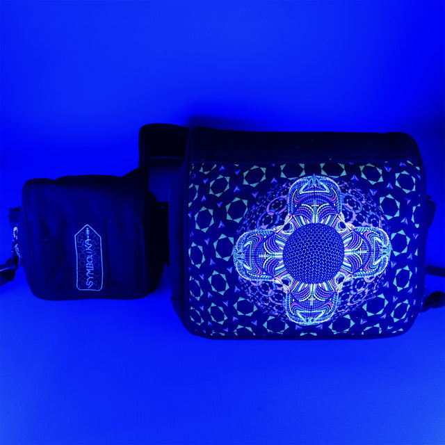 DMT HD Mandala - Belt Bag - Black