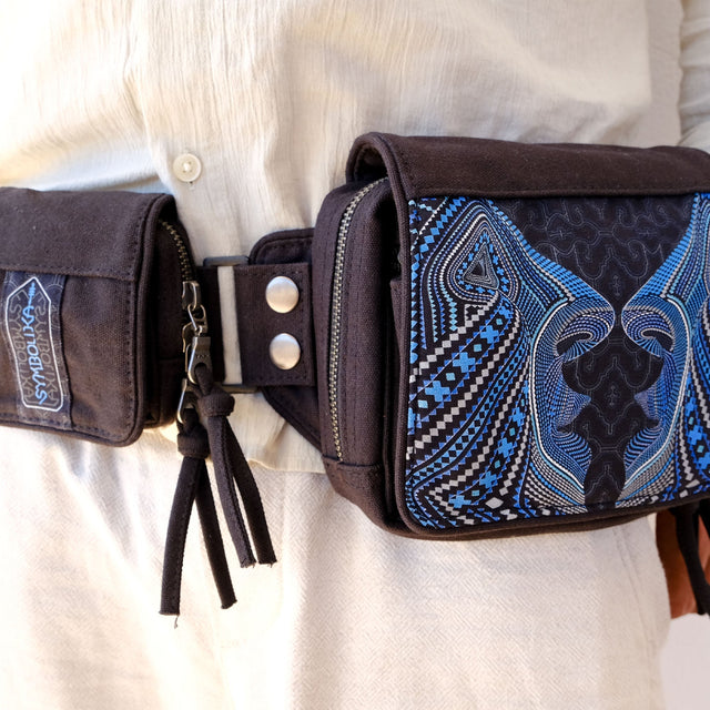 4th Dimension Gürteltasche – Schwarz