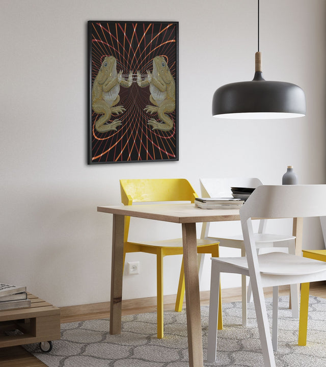 Bufo Alvarius Giclée-Poster