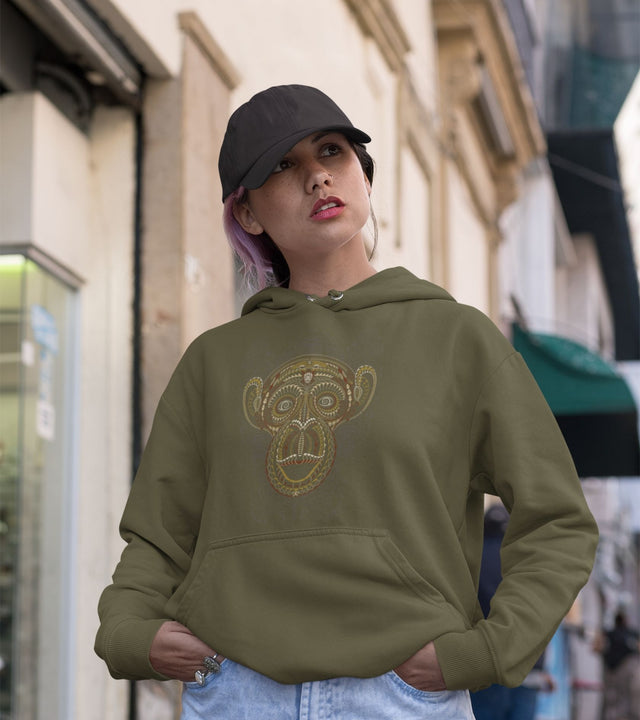 Ta Monkey Unisex Hoodie - Made to order - Choice of Colours