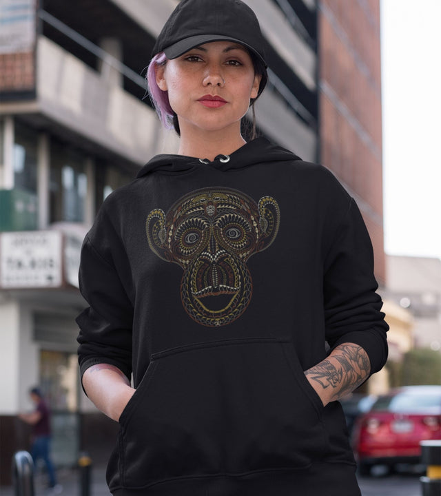 Ta Monkey Unisex Hoodie - Made to order - Choice of Colours