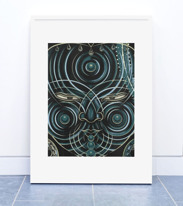 Water Face Giclée Poster