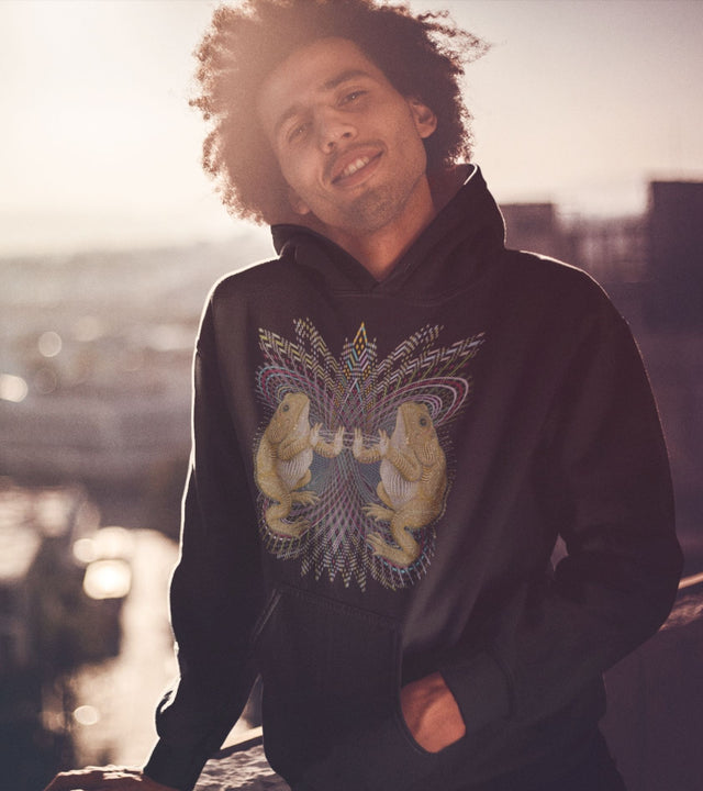 Bufo Alvarius Unisex Hoodie - Made to order - Choice of Colours