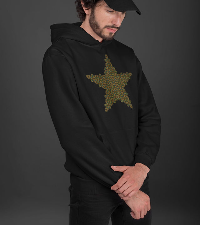 Penrose Star Unisex Hoodie - Auf Bestellung gefertigt - Farbwahl