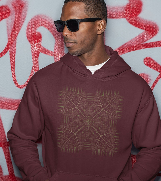 Fractal Forest Unisex Hoodie - Made to order - Choice of Colours
