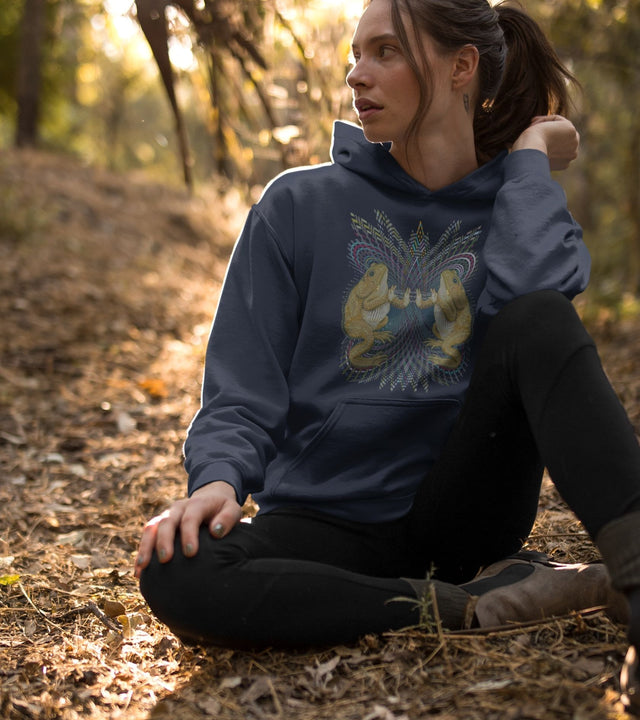 Bufo Alvarius Unisex Hoodie - Made to order - Choice of Colours