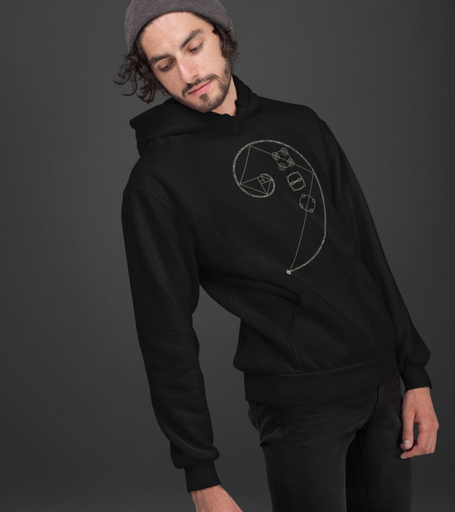 Phi Ф Unisex Hoodie - Made to order - Choice of Colours