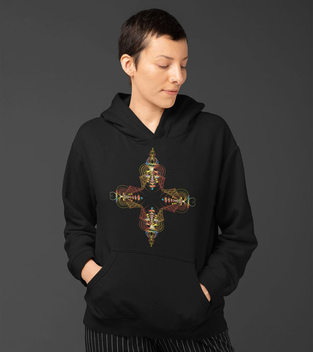 InhalExhale Unisex Hoodie - Made to order - Choice of Colours