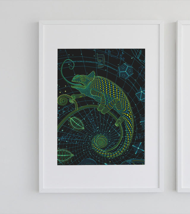 The BluePrint 1 - Land - Giclée Poster