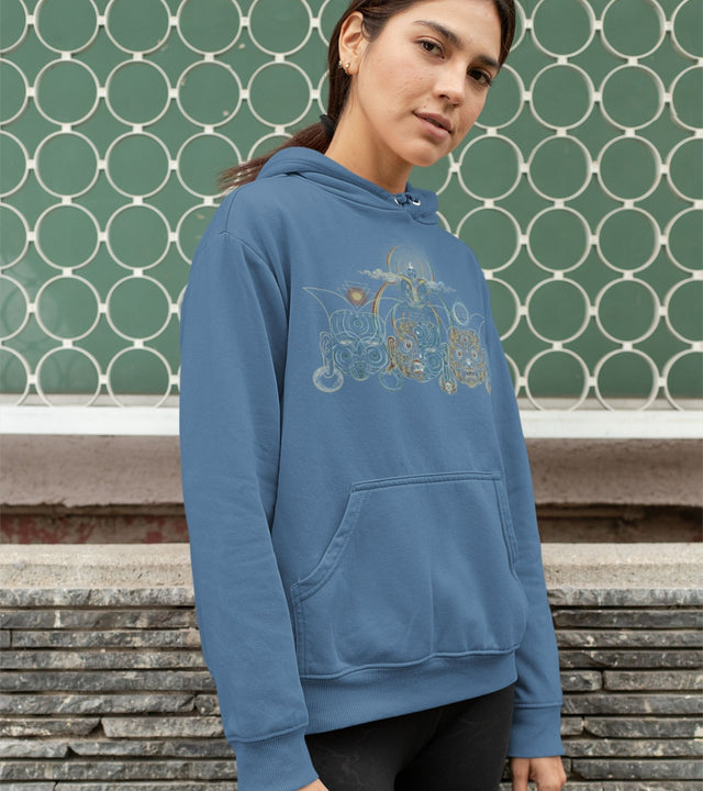 Tripura Unisex Hoodie - Made to order - Choice of Colours