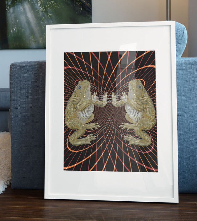 Bufo Alvarius Giclée-Poster