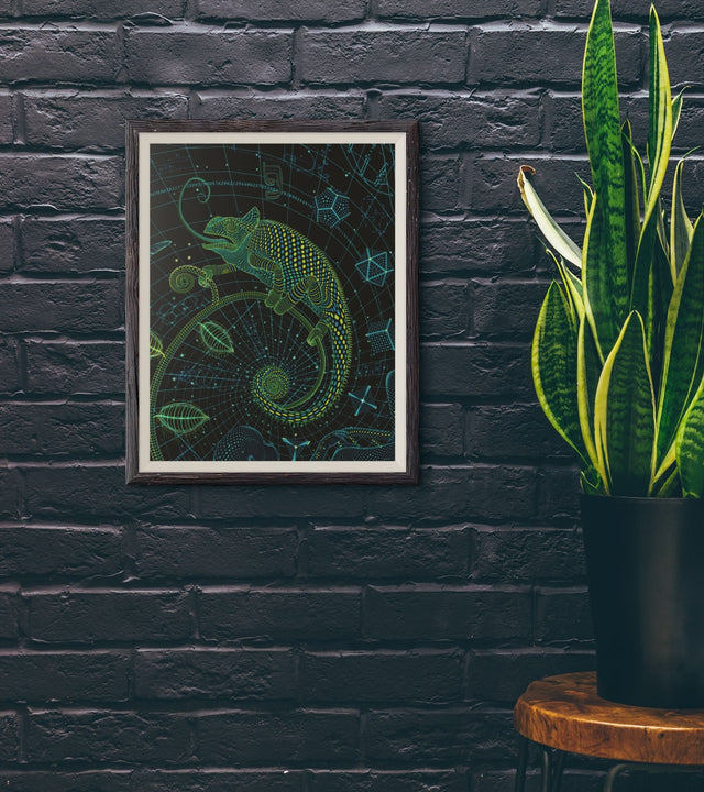 The BluePrint 1 – Land – Giclée-Poster