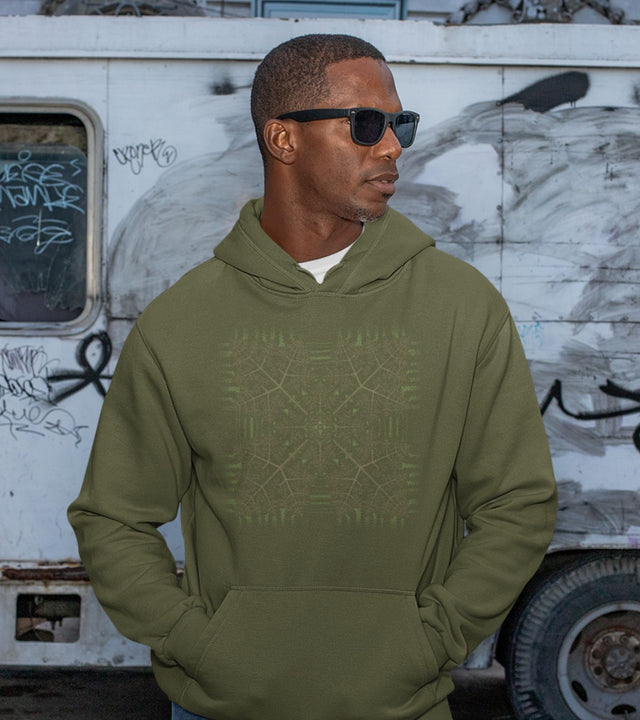 Fractal Forest Unisex Hoodie - Made to order - Choice of Colours