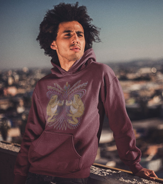 Bufo Alvarius Unisex Hoodie - Auf Bestellung gefertigt - Farbauswahl