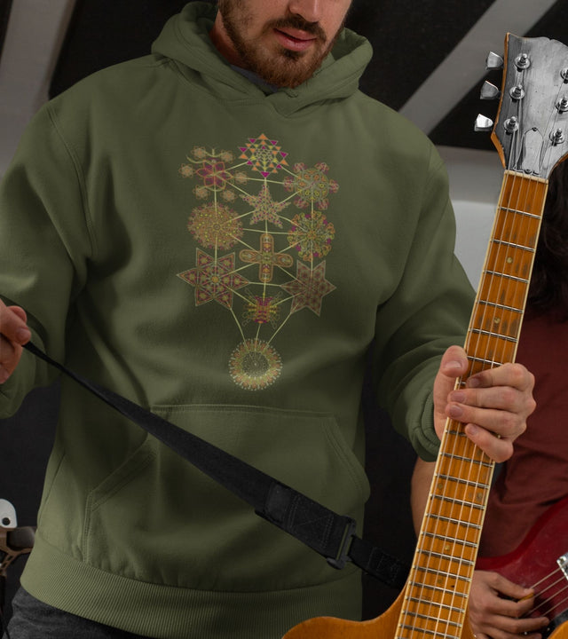 Symbol Baum Unisex Hoodie - Auf Bestellung gefertigt - Farbauswahl